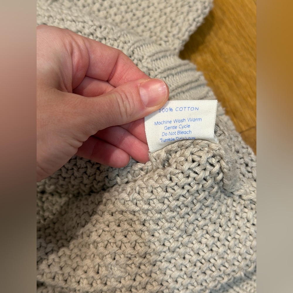 Alice Walk Cotton Crewneck Sweater Medium - Picture 7 of 12